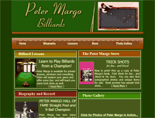 Tablet Screenshot of petermargo.com